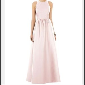 Alfred Sung Satin A-Line Gown (4 AVAILABLE IN SAME STYLE)
